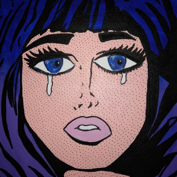 Pop Art ORIGINAL Painting Wall Art